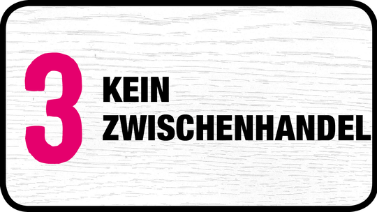 Kein Zwischenhandel